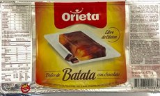 DULCE DE BATATA CON CHOCOLATE ORIETA